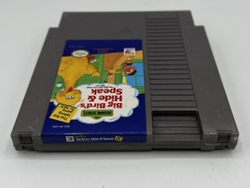 Nintendo NES Sesame Street Big Bird&rsquo;s Hide & Speak Tested Working Authentic Game