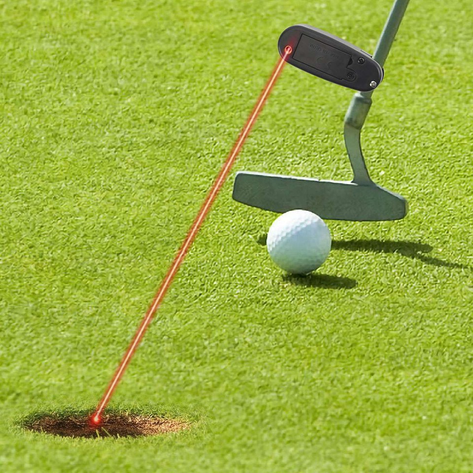 Golf Putter Laser Pointer Putting Train Aim Line Corrector Improve Aid ...