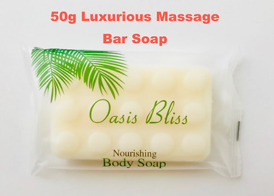 50g/1.8oz Massage Bar Soap Travel Size Bath Soap for Hotels Vacation ...