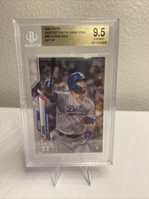 2020 Topps Chrome #95 Edwin Rios RC BGS 9.5 Photo Variations Bat Up