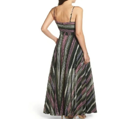 knee length dresses for ladies Lime Front Tie Knot Maxi Dress – BLANK main image 1