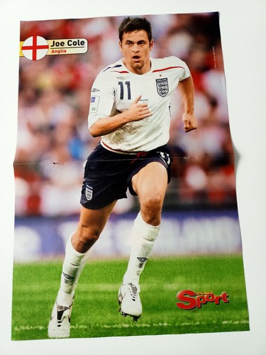 Lionel Messi / Joe Cole 16,5"x11,5" 2004 double sided poster - Picture 2 of 2