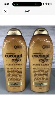 OGX Coconut Coffee Body Wash Sulfate-Free Arabica Coffee 19.5 fl oz
