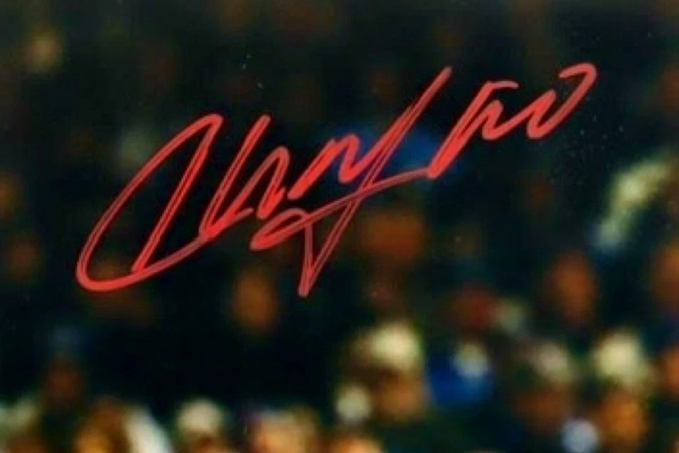 💥Aroldis Chapman💥 Chicago Cubs Signed 2016 World Series 11x14 Photo Autograph - Image 2 of 4