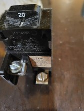 PUSHMATIC Gould ITE Bulldog P120 SINGLE 1 POLE 20 AMP 120V BREAKER