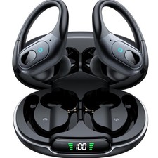 Active Noise Cancelling Earbuds Wireless Bluetooth Headphones Ear Buds 90Hrs ...