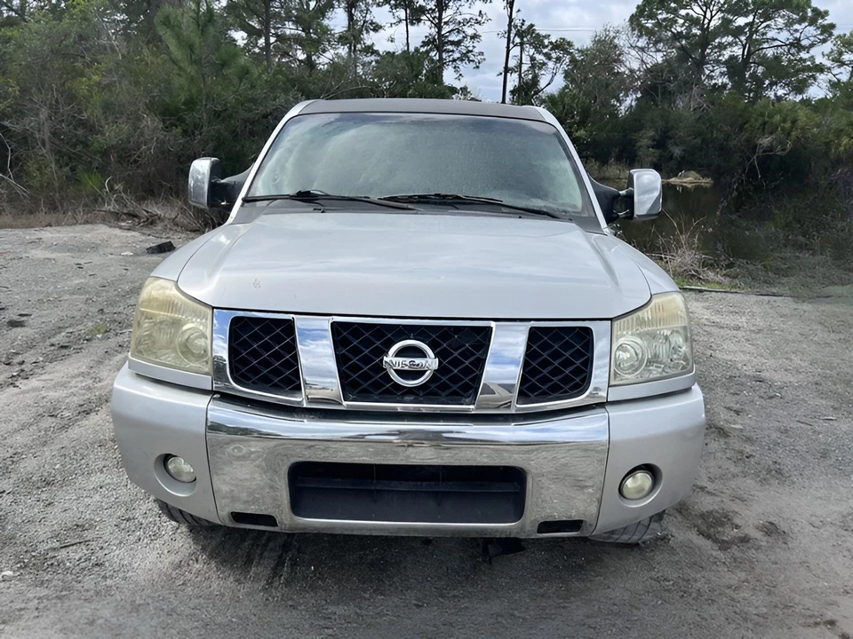 04-07 Nissan Titan Nissan Armada & Infiniti QX56 AC Compressor 5.6  Assembly OEM - Imagem 4 de 4