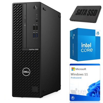 Desktop-PC Dell OptiPlex 3080 Slim SFF i5-10505 8GB 256GB Win11Pro Klasse A