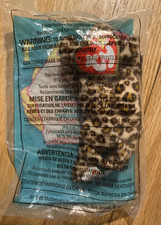 Ty Teenie Beanie Baby FRECKLES The LEOPARD 1 McDonald's Happy Meal Toy 1999 New