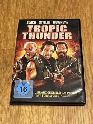 Tropic Thunder 2008 Ben Stiller Jack Black Robert Downey Jr. Tom Cruise DVD