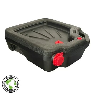 16 Quart Oil Drain Pan Leak-Proof Large Capacity Oil Change Container for Cars