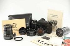 Alpa Reflex 9d Kern Switar 50mm 1,8 AR vernice nera Alpa Tele Xenar 135mm 92191