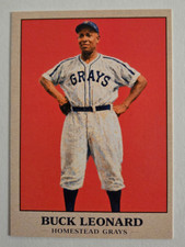 Legendary Players of the NLFA - Series One - Buck Leonard Baseball Card - #4