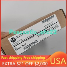New Factory Sealed Allen Bradley 5069-OB16 SER B Compact 5000 DC Output Module