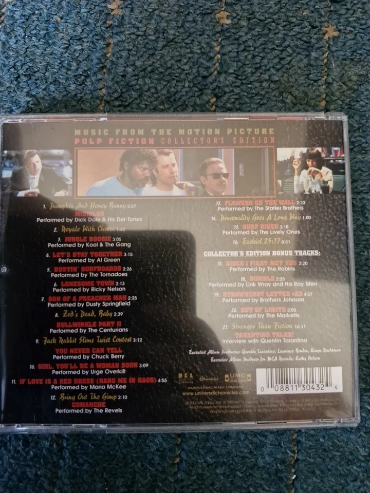 Pulp Fiction - Soundtrack [Collector Edition] | CD (2002) - Bild 2 von 2