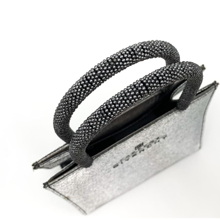 Givenchy Mini Handbag Silver Authentic - image 6