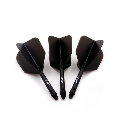 CUESOUL Rost Integrated Dart Shaft and Dart Flights Big Wing Shape -Solid Color