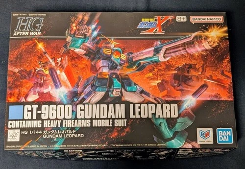 Bandai HG 1/144 Gundam Leopard After War Gundam X Plastic Model Kit Gunpla NEW