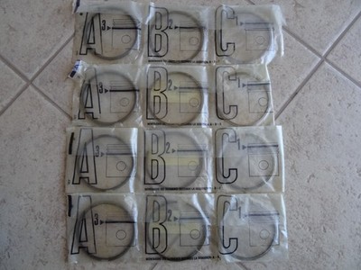 LANCIA Y10 TURBO 76mm  PISTON RINGS SET