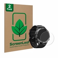 "2X Screenleaf Displayschutzfolie FüR Sanorum Smartwatch 1.43\" Nachhaltig "