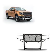 Black Horse Rugged Hd Grille Guard Modular Black Fit 2019-2023 Ford Ranger