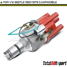 Ignition Distributor With Cap & Rotor For Volkswagen Beetle 1950-1979 Standard