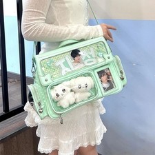 Y2K Cute Ita Bag Harajuku Transparent Crossbody Bag for Women