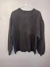 Vintage CHAMPION Adult L Blank Sweatshirt Crewneck Grey