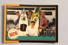TOPPS BEVERLY HILLS 90210 TRADING CARD JASON, IAN, LUKE & BRIAN GET ON BOARD
