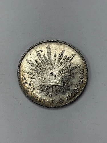 1881 Mexico 8 Reales — photo from the most recent tracked eBay sale