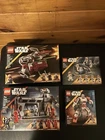 LEGO star wars brand new sets lot of 4
