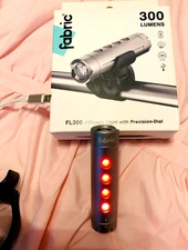 Frabric 300 Lumens Front Cycling Light With Aluminum Precision Dial High Quality