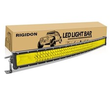 42inch 540w Curved Led Amber Light Bar Triple Row Offroad Driving 42in 540w