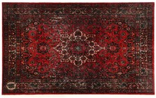Drum N Base Vintage Persian Style Stage Rug - Original Red