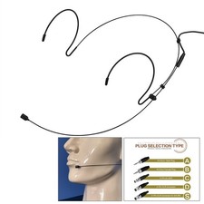 Brand New Microphone Cover Headworn - 45db 3db 100-20KHZ Headset Mic