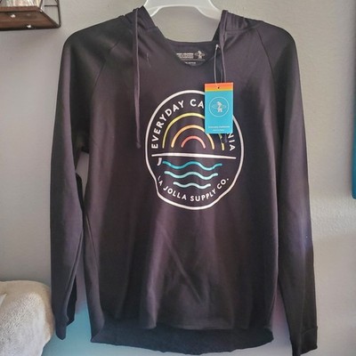 EVERYDAY CALIFORNIA Women's Cabrillo Hoodie Buttery Soft Lightweight M NWT
