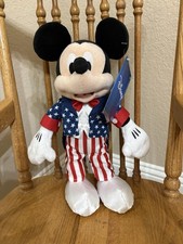 Disney 2026 MICKEY PLUSH 250TH INDEPENDENCE D...