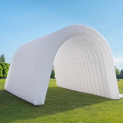 OZIS 20x10x10Ft Inflatable Sports Tunnel with Installed Blower for Advertising