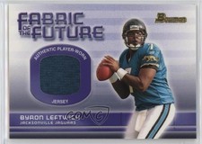 2003 Bowman Fabric of the Future Byron Leftwich #FA-BL 15ny