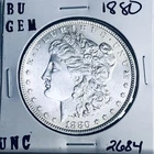 1880 BU GEM MORGAN SILVER DOLLAR UNC MS+++ GENUINE U.S. MINT RARE COIN 2684