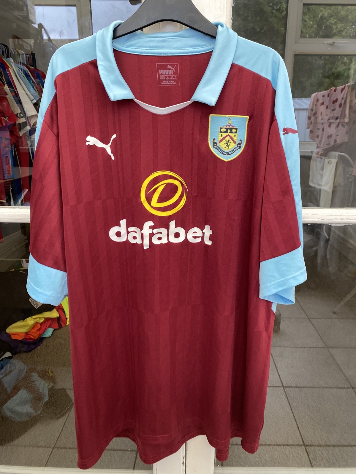 Burnley Puma Home Football Shirt 2016/17 Size XXXXXL