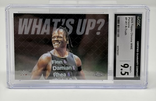 R-Truth #P-RT 2025 Topps Chrome WWE Persona card