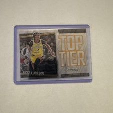 Panini Prizm WNBA 2025 Top Tier Insert Rickea Jackson #11 Los Angeles Sparks