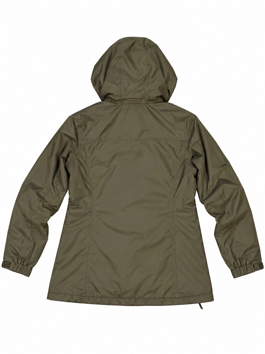 Eddie Bauer Men’s Small Olive Green Hooded Jacket WeatherEdge Outdoor Coat image 2