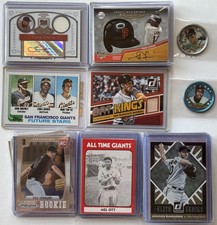 San Francisco Giants Lot of 45 Cards | 5 Autos | 3 Jerseys | 16 Rookies| 2 Coins