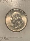 1940 Washington Quarter  Ch. BU