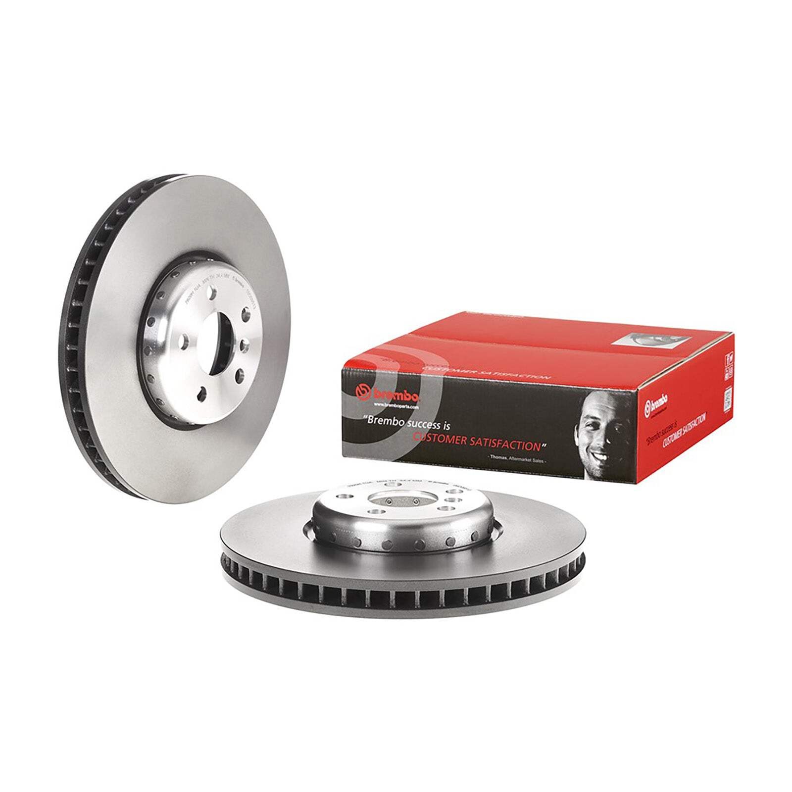 Brake Disc Single Vented fits BMW X3 M40d G01 3.0D 2018 on 348mm Brembo Quality - Image 47