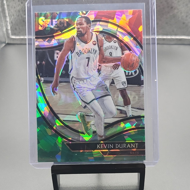 Panini Select 2020-21 Kevin Durant Courtside Prizm #259 Brooklyn Nets NBA