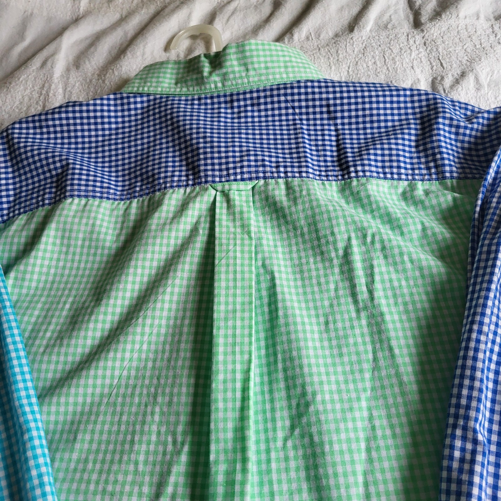 Chaps MultiColored Gingham Checked Bright Color B… - image 2