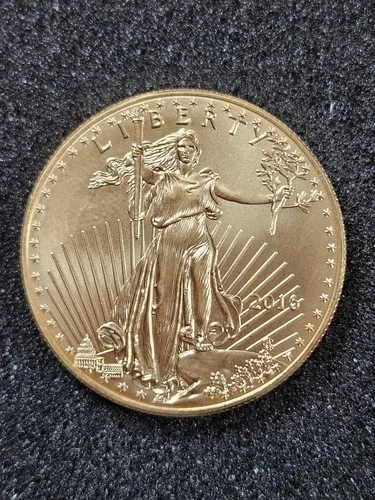 🌟 2016 $50 1 oz Gold American Eagle Liberty Gold Bullion Coin UNC